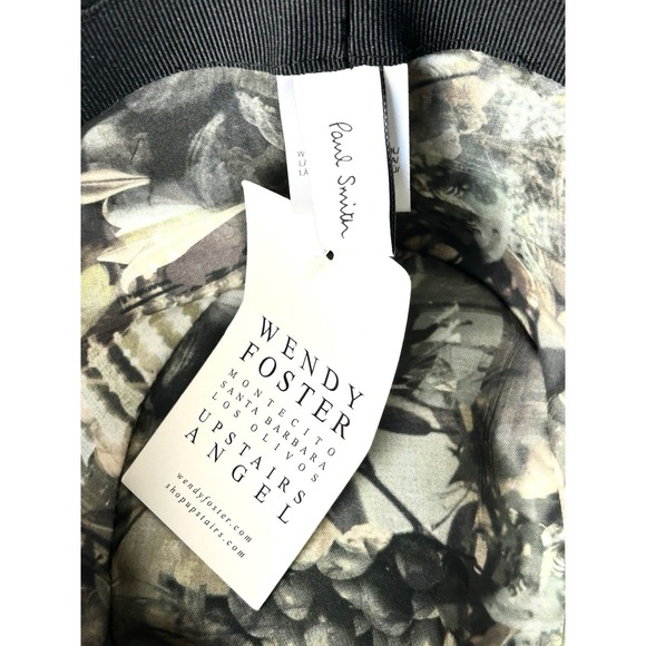 Paul Smith Men's M Wool Trilby Fedora Hat Black & Navy NEW With Tags - Picture 9 of 16